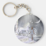 Heavenly Angel Unicorn Scene keychains