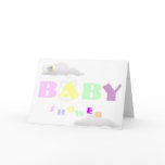 Heavenly Baby Shower-Customize cards