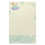 heavenly cloud baby butterfly stationery