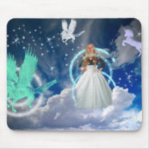 Heavenly fantasy fun, mousepad