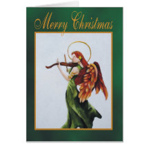 Heavenly Harmony Chirstmas card