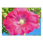 Heavenly Hollyhock Cards