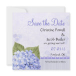 Heavenly Hydrangea - Save the Date Personalized Invite