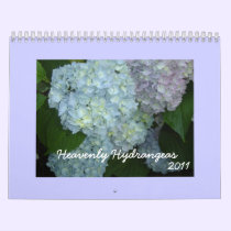 Heavenly Hydrangeas - 2011 calendars