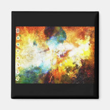Heavenly Nebula Magnet