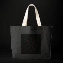 Heavenly Neon Pink Bloom Canvas Tote Bag