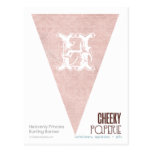Heavenly Princess Bunting Banner Postcards