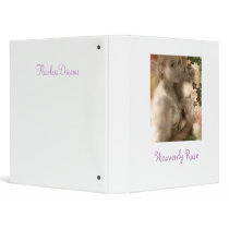 Heavenly Rose Avery Binder by FlawlessDreams Heavenly Rose Avery Binder