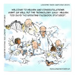 Heavenly Social Media Funny posters