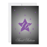 Heavenly Star Sweet Sixteen-Customize invitations