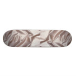 Heavenly white silk cloth skateboards
