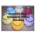 Heaven's Angel Creations NVSoy Candles calendars