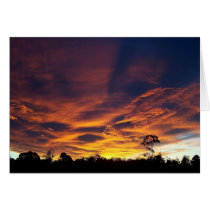 Heaven's Fire Greeting Card