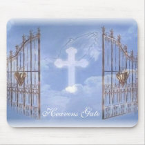 Heavens Gate Mouse Pad mousepads by Bessierae Heavens Gate Mouse Pad mousepads