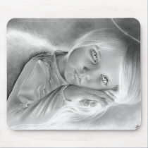 Heaven's Little Angel Mousepad mousepads