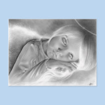 Heaven's Little Angel Postcard postcards