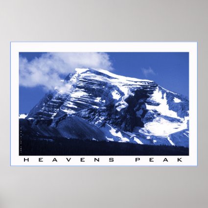 Heavens Peak Print