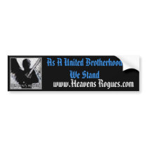 Heavens Rogues Bumper Sticker bumper stickers