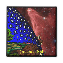 Heaven's Veil - Magnet #1 by bontondesigns Heaven's Veil - Magnet #1