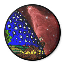 Heaven's Veil - Magnet #2 by bontondesigns Heaven's Veil - Magnet #2