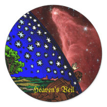 Heaven's Veil - Sticker by bontondesigns Heaven's Veil - Sticker