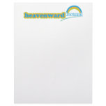 Heavenward Bound Christian retro letterhead paper