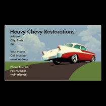 Heavy Chevy Business Card business cards