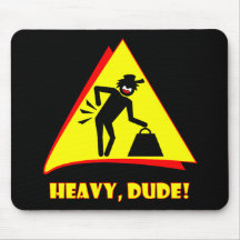 HEAVY DUDE 12 MOUSE PAD