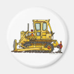 Heavy Duty Bulldozer Dirt Mover Construction Magne Fridge Magnet