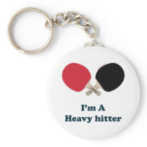 Heavy Hitter Ping Pong Key Chains