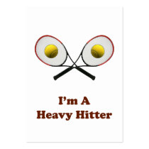 Heavy Hitter Tennis Business Cards