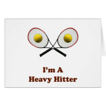 Heavy Hitter Tennis Cards