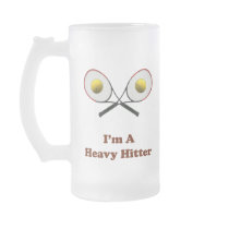 Heavy Hitter Tennis Mugs