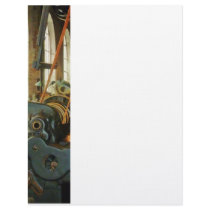 Heavy Machine Shop Custom Letterhead