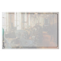 Heavy Machine Shop Customized Stationery
