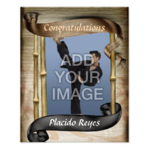 Heavy Martial Arts Black Belt Portrait One Photo photography