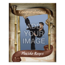 Heavy Martial Arts Brown Belt Portrait One Photo photography
