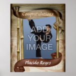Heavy Martial Arts Brown Belt Portrait One Poster