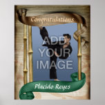 Heavy Martial Arts Green Belt Portrait One Poster