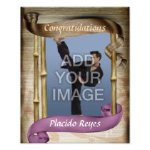 Heavy Martial Arts Purple Belt Portrait One Photo  photography
