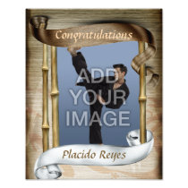 Heavy Martial Arts White Belt Portrait One Photo photography