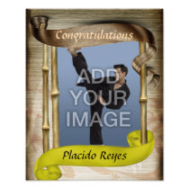 Heavy Martial Arts Yellow Belt Portrait One Photo photography