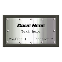 Heavy Metal Business Card