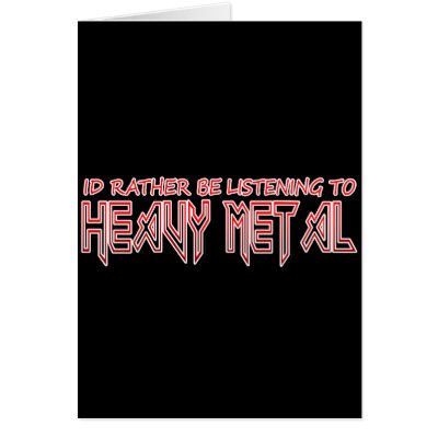 Heavy Metal cards