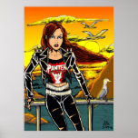 Heavy Metal Chick Poster