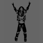 Heavy Metal Dude - Black t-shirts