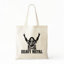 Heavy Metal Dude Totebag