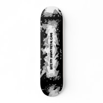 Heavy Metal Grunge Rock Design Skate Boards