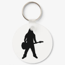 heavy metal guitar player keychains by TomaniacLines heavy metal guitar player keychains