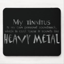 Heavy Metal Hearing Mousepad mousepad